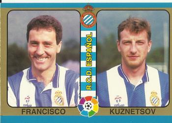 1995 Mundicromo Sport Futbol Total #158 Francisco / Kuznetsov Front