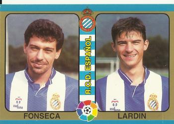 1995 Mundicromo Sport Futbol Total #162 Fonseca / Lardin Front