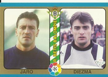1995 Mundicromo Sport Futbol Total #163 Jaro / Diezma Front