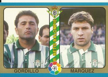 1995 Mundicromo Sport Futbol Total #165 Gordillo / Marquez Front