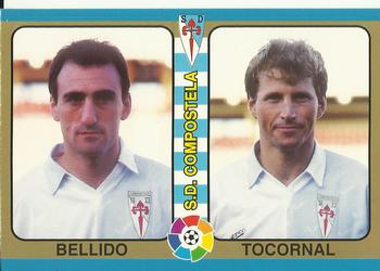 1995 Mundicromo Sport Futbol Total #174 Bellido / Tocornal Front
