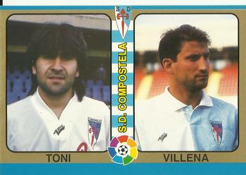 1995 Mundicromo Sport Futbol Total #176 Toni / Villena Front