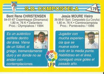 1995 Mundicromo Sport Futbol Total #179 Moure / Christensen Back