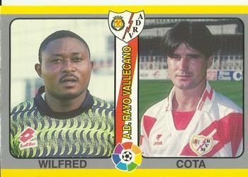 1995 Mundicromo Sport Futbol Total #181 Wilfred / Cota Front