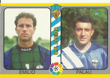 1995 Mundicromo Sport Futbol Total #187 Emilio / Palau Front