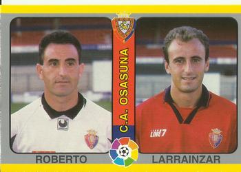 1995 Mundicromo Sport Futbol Total #193 Roberto / Larrainzar Front