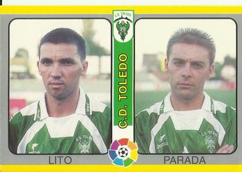 1995 Mundicromo Sport Futbol Total #201 Lito / Parada Front