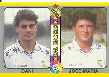 1995 Mundicromo Sport Futbol Total #216 Dani / Jose Maria Front