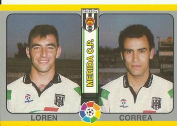 1995 Mundicromo Sport Futbol Total #231 Loren / Correa Front