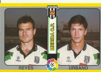 1995 Mundicromo Sport Futbol Total #232 Reyes / Urbano Front