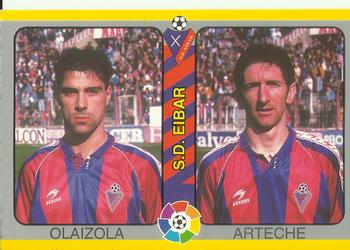 1995 Mundicromo Sport Futbol Total #237 Olaizola / Arteche Front