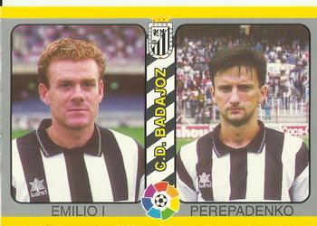 1995 Mundicromo Sport Futbol Total #244 Emilio I / Perepadenko Front