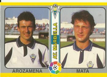 1995 Mundicromo Sport Futbol Total #249 Arozamena / Mata Front