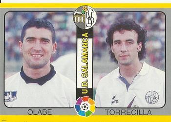 1995 Mundicromo Sport Futbol Total #283 Olabe / Torrecilla Front