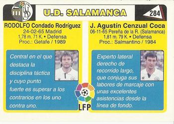 1995 Mundicromo Sport Futbol Total #284 Sito / Rodolfo Back