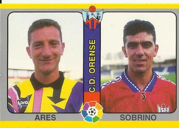 1995 Mundicromo Sport Futbol Total #289 Ares / Sobrino Front