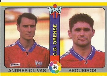 1995 Mundicromo Sport Futbol Total #293 Andres Olivas / Sequeiros Front