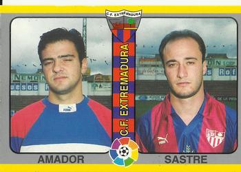 1995 Mundicromo Sport Futbol Total #295 Amador / Sastre Front