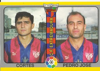 1995 Mundicromo Sport Futbol Total #298 Cortes / Pedro Jose Front