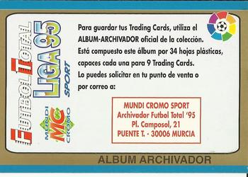 1995 Mundicromo Sport Futbol Total #NNO Album Archivador Front