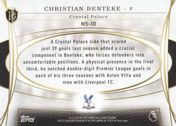 2016 Topps Premier Gold - New Signings #NS-10 Christian Benteke Back