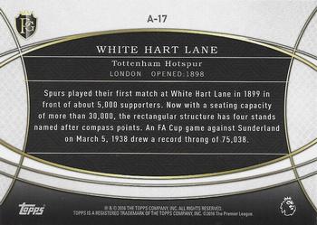 2016 Topps Premier Gold - Ambiance #A-17 White Hart Lane Back