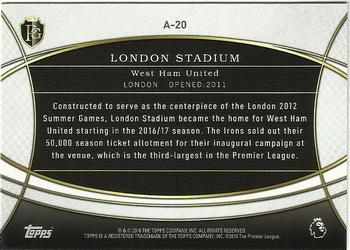 2016 Topps Premier Gold - Ambiance #A-20 London Stadium Back