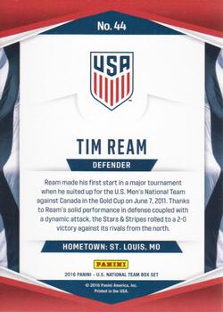 2016 Panini U.S. National Team - Holo #44 Tim Ream Back