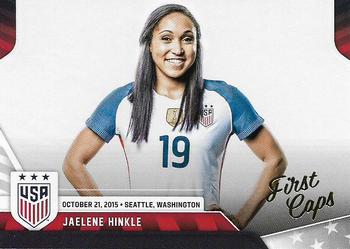 2016 Panini U.S. National Team - First Caps #3 Jaelene Hinkle Front