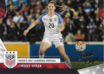 2016 Panini U.S. National Team - First Caps #4 Lindsey Horan Front