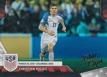 2016 Panini U.S. National Team - First Caps Holo #9 Christian Pulisic Front
