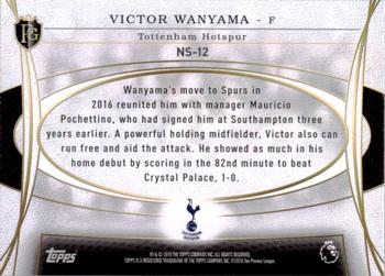 2016 Topps Premier Gold - New Signings Red #NS-12 Victor Wanyama Back