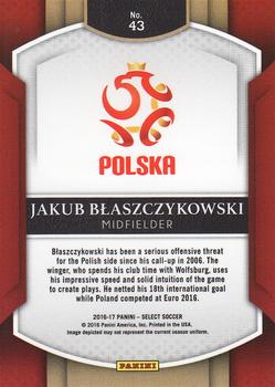 2016-17 Panini Select - Multi-Color #43 Jakub Blaszczykowski Back