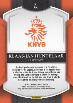 2016-17 Panini Select - Multi-Color #66 Klaas-Jan Huntelaar Back