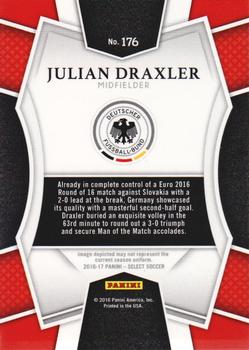 2016-17 Panini Select - Multi-Color #176 Julian Draxler Back