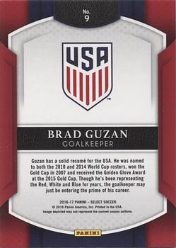 2016-17 Panini Select - Silver #9 Brad Guzan Back