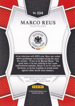 2016-17 Panini Select - Silver #104 Marco Reus Back