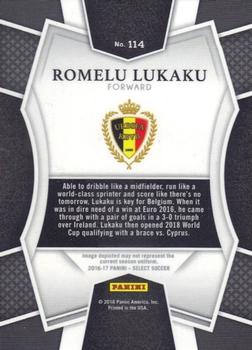2016-17 Panini Select - Silver #114 Romelu Lukaku Back