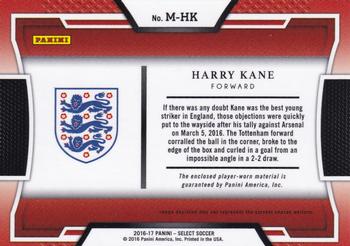 2016-17 Panini Select - Memorabilia #M-HK Harry Kane Back
