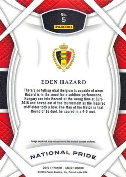 2016-17 Panini Select - National Pride #5 Eden Hazard Back