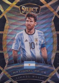 2016-17 Panini Select - National Pride Black #2 Lionel Messi Front