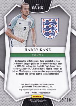 2016-17 Panini Select - Select Swatches Gold #SS-HK Harry Kane Back
