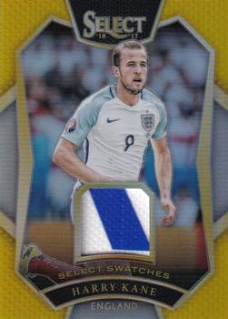 2016-17 Panini Select - Select Swatches Gold #SS-HK Harry Kane Front