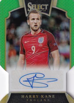 2016-17 Panini Select - Signatures Neon Green Die Cut #S-HK Harry Kane Front