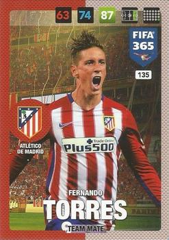 2016-17 Panini Adrenalyn XL FIFA 365 #135 Fernando Torres Front