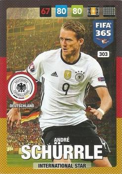 2016-17 Panini Adrenalyn XL FIFA 365 #303 Andre Schürrle Front