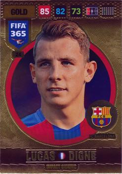 2016-17 Panini Adrenalyn XL FIFA 365 Nordic Edition #24 Lucas Digne Front