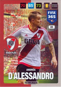 2016-17 Panini Adrenalyn XL FIFA 365 Nordic Edition #85 Andres D'Alessandro Front
