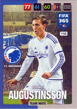 2016-17 Panini Adrenalyn XL FIFA 365 Nordic Edition #110 Ludwig Augustinsson Front