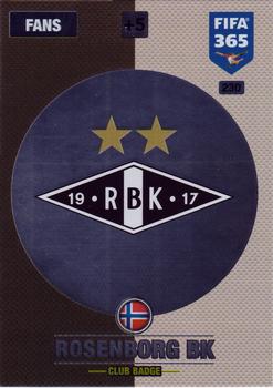 2016-17 Panini Adrenalyn XL FIFA 365 Nordic Edition #230 Club Badge Front